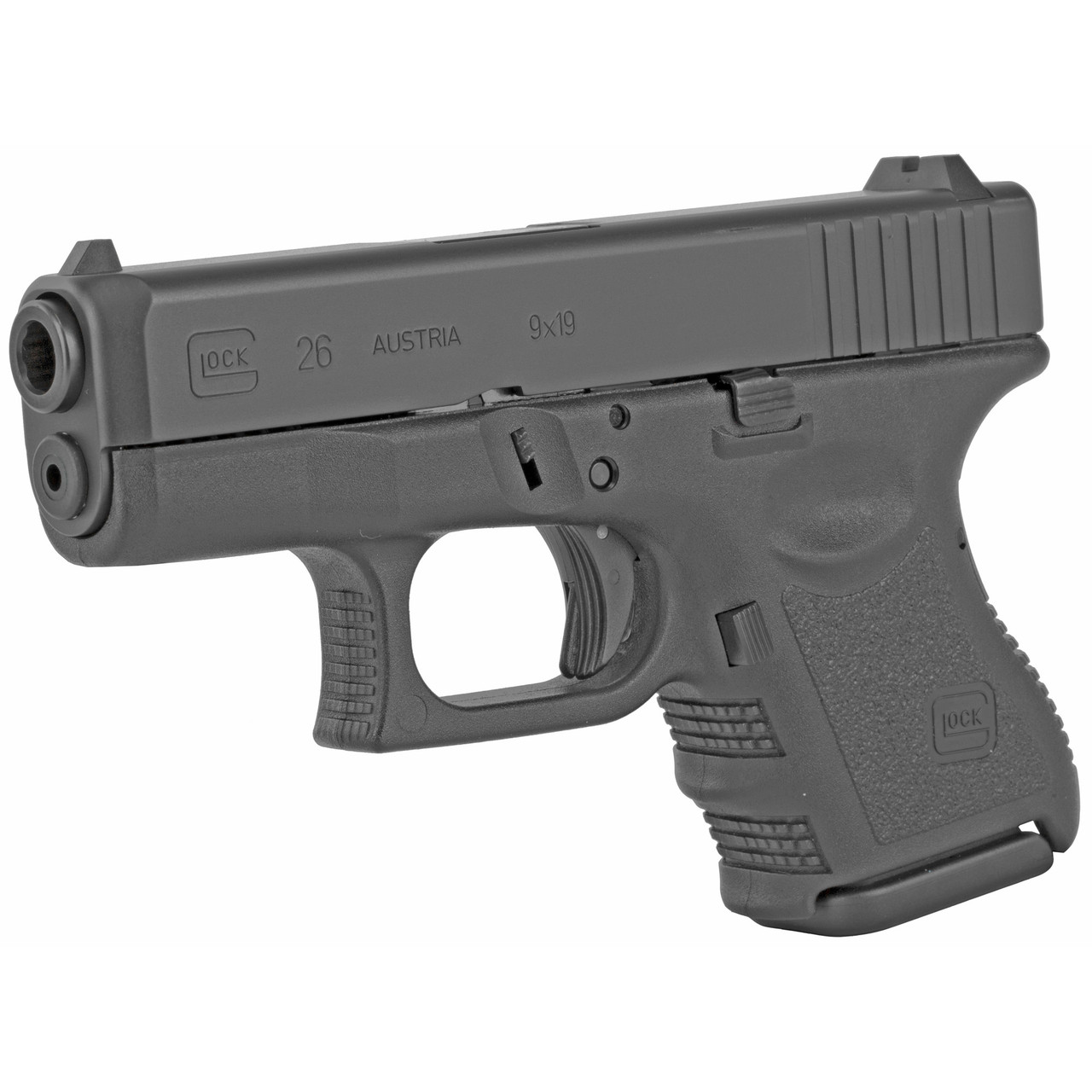 Glock 26 ガスガン ブラック GLOCK 26 GEN3 *CA-COMPLIANT* 9MM 3.43