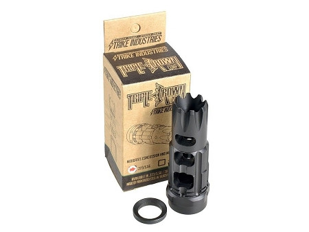 Strike Industries Triple Crown Muzzle Device - 5.56 / .223 - Rifle