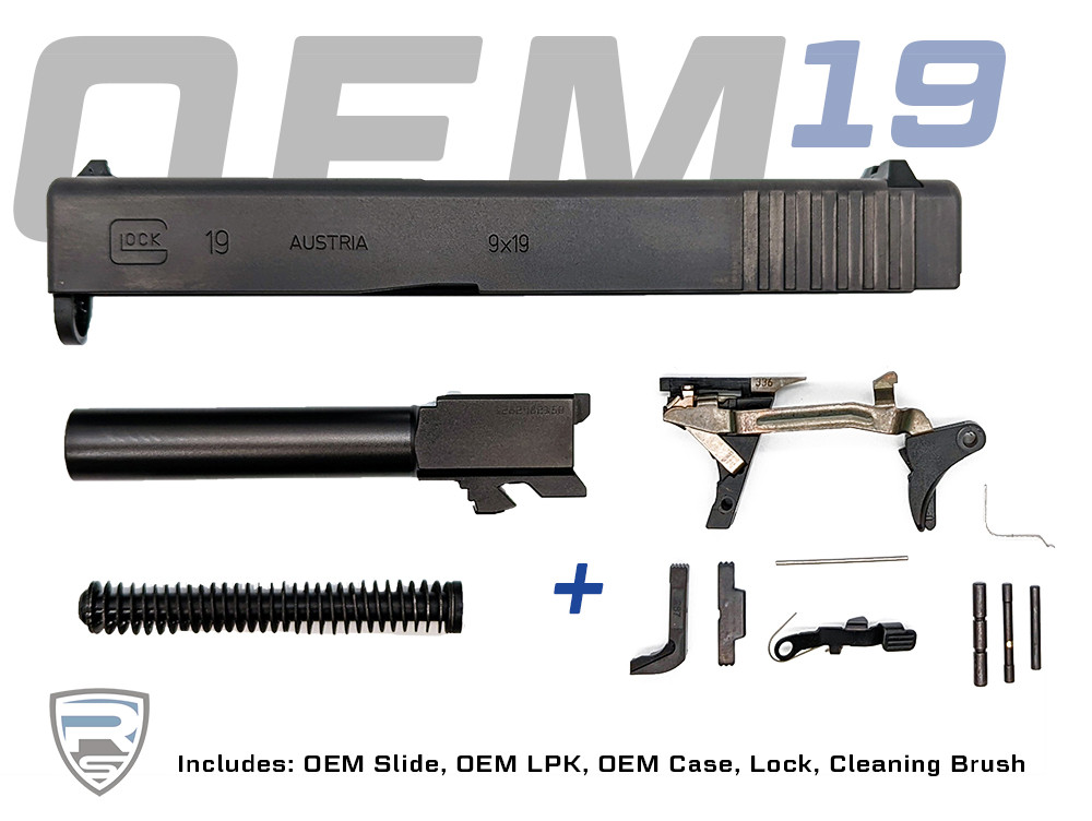 Gen 3 9MM LPK (Lower Parts Kit) For Glock 19 G19 - LPK-19-NT, No Trigger Group