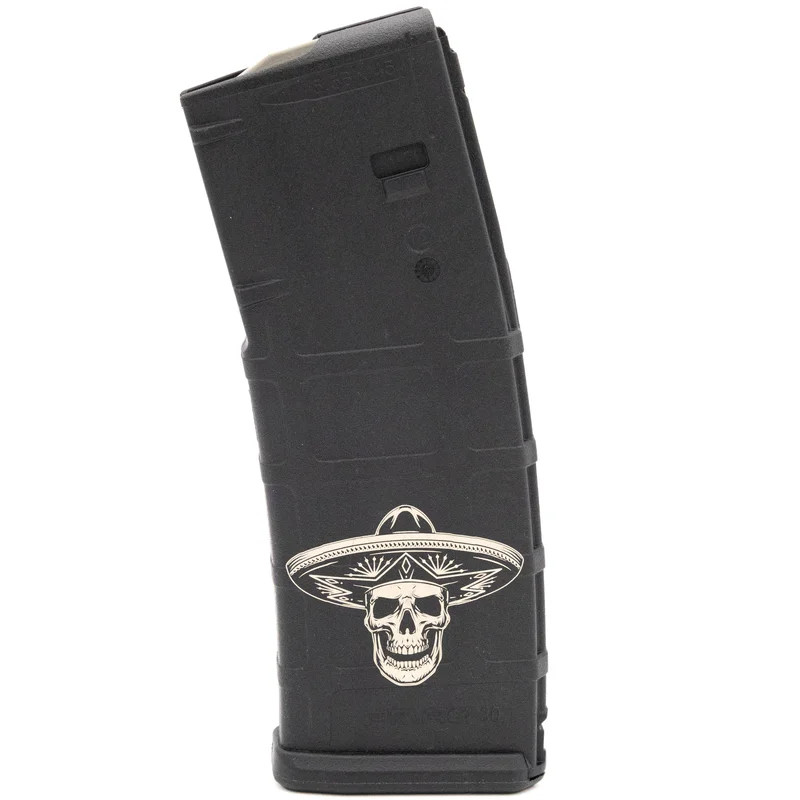 Mariachi Skull Engraved Magazine - PMAG M2 5.56 30RD - Rifle Supply