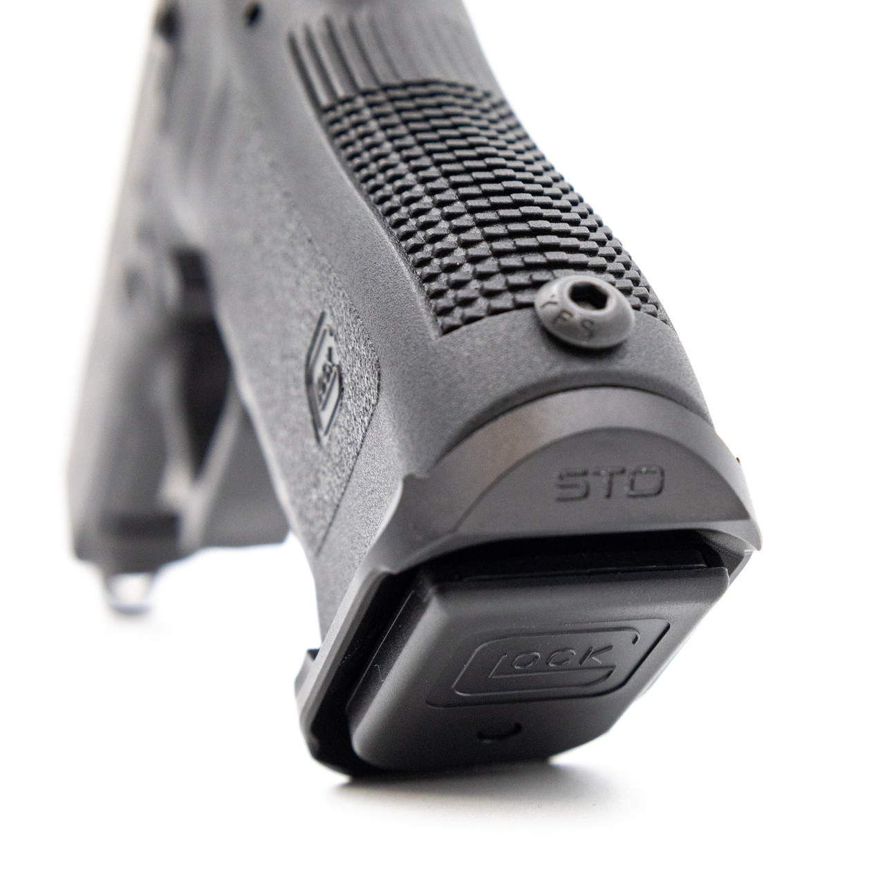 Killer Innovations Velocity Magwell For Glock 17/22/31 (Gen3/4) | Gray Aluminum Flared Magazine Well