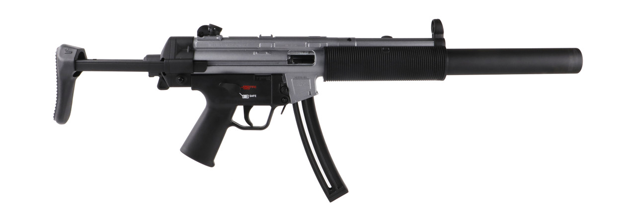 H&K MP5 | Rifle | 16.1” Barrel | 22LR | 25 Rounds | Gray/Black |