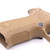 Grayguns Laser Sculpted Grip Module | Grip Module | For Sig Sauer P320 | Tan | MOD-SIG-XCA-TAN