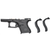 Glock OEM Glock 26 Gen 5 Complete Frame | Frames | Gen 5 | 9mm | Includes 2 Additional Backstraps | Black