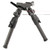 MDT GRND-POD Bipod | Height Adjustable | Four Locking Positions (0 | 50 | 80 | and 180 Degrees) | RRS Dovetail/ARCA Attachment Interface | Aluminum Core | Carbon Fiber Legs | Matte Finish | Black | 105561-BLK