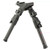 MDT GRND-POD Bipod | Height Adjustable | Four Locking Positions (0 | 50 | 80 | and 180 Degrees) | RRS Dovetail/ARCA Attachment Interface | Aluminum Core | Carbon Fiber Legs | Matte Finish | Black | 105561-BLK