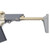 Q Honey Badger | Rifle | 16” Barrel | 5.56 NATO | 10 Rounds | Clear Anodized / Gray | HB-556-16IN-RIFLE-FS-FM-10