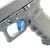 Cross Armory Enhanced Flat Faced Trigger | For Glock Gen 1 - 4 & P80 | 9mm | Trigger with Bar only | Blue / Black | CRGTB-BL-BK