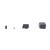 Angry Bear Arms Blank Tall Profile Bear Bones | Sights | For Small Frame Glock | Black | ABA136