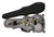 Savior Fiddle Master Violin Case | Rifle Case | Black | SYSAVIOR-RC-VIOLIN-BK