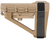 SB Tactical SBA4 Synthetic Stock | Stock | 5-Position Adjustable Stock | FDE | SBA4X02SB
