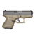 Glock 27 Gen 3 | Handgun | 3.43” Barrel | 40 S&W | Ca Compliant | OD Green | PI-27572