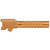 ZEV Technologies Optimized Barrel | Barrel | For Glock 19 Gen 1-5 | 9mm | Bronze | BBL-19-OPT-BRZ