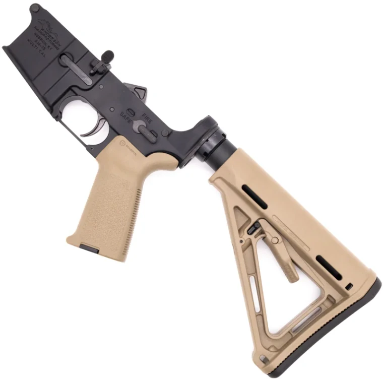 Anderson AM-15 Complete AR15 Lower Receiver | Complete Lower | MultiCal | Magpul MOE Furniture | FDE