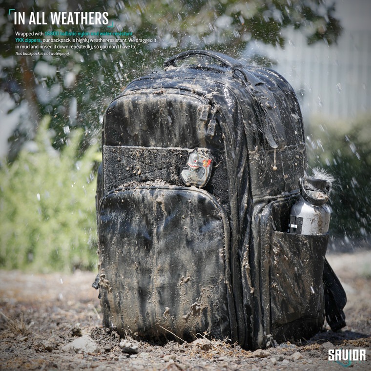 Savior Equipment Pro S.E.M.A Competition Backpack | Obsidian Black | SAV-BP-SEMAXL-PRO-BK