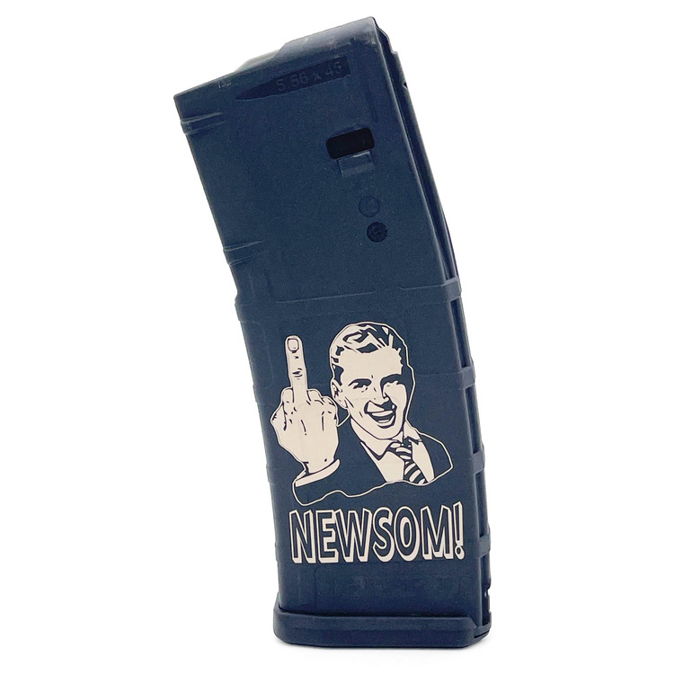 The Newsom Special Engraved Magazine | Magazine | PMAG M2 | 10 Rounds | Of Course It's Pinned | Black
