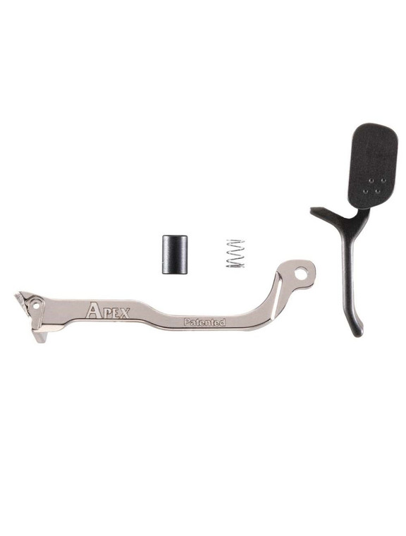 Apex Tactical Specialties Advanced Flat Trigger | Triggers | For P320 | Includes Forward Set Trigger Bar | Black | 112-031