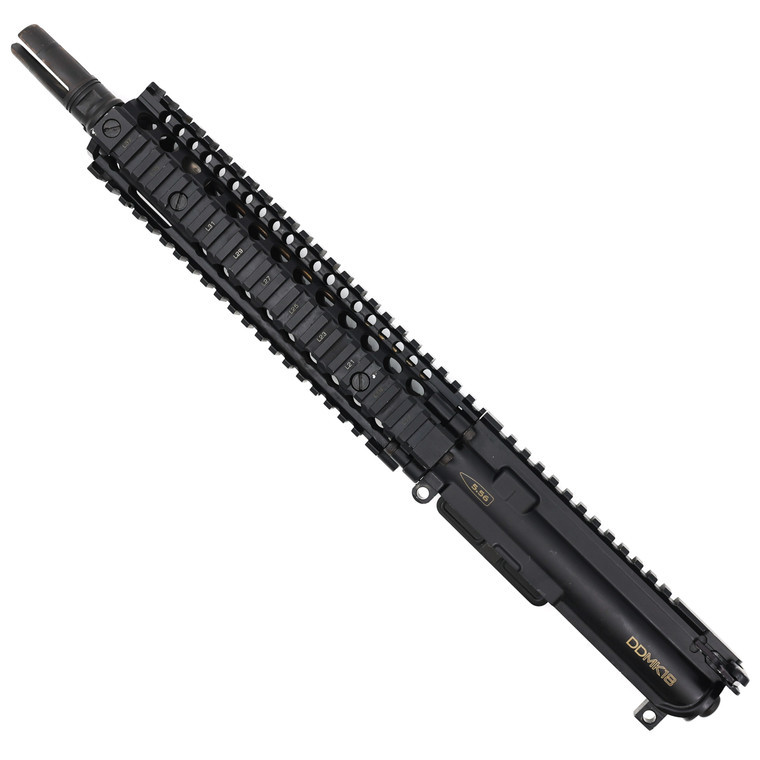 Daniel Defense Mk18 Police Turn-In Upper Receiver | Complete Upper | 10" Barrel | 5.56 NATO | 3-Prong Muzzle Device | Black