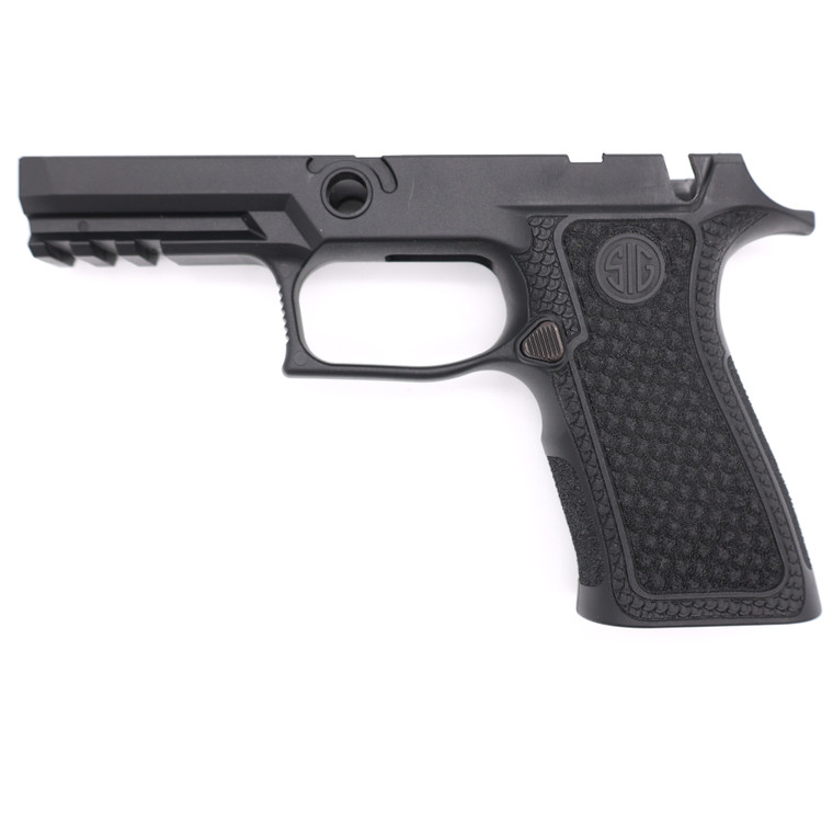 Grayguns Laser Sculpted Grip Module | Grip Module | Manual Safety |For Sig Sauer P320 | Black | MOD-SIG-XCA-BLK-MSC