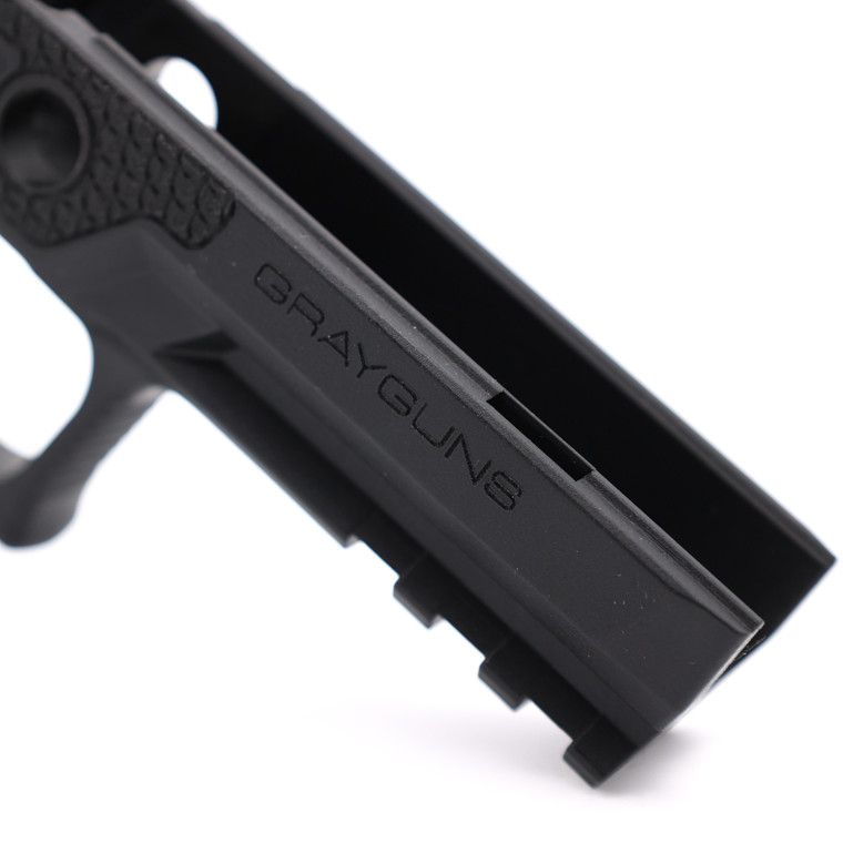 Grayguns Laser Sculpted Grip Module | Grip Module | Manual Safety |For Sig Sauer P320 | Black | MOD-SIG-XCA-BLK-MSC