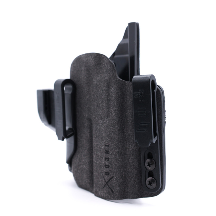 Safariland INCOG-X IWB Holster For Sig Sauer P320 Carry w/ Light | Holsters | Right Hand | Microfiber Suede Outer Lining | Black | 1334631