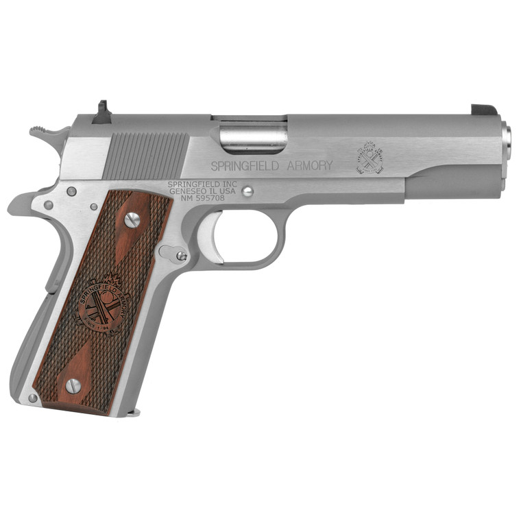 Springfield Armory 1911 | Handgun | 5” Match Grade Barrel | .45 ACP | 7 Rounds | CA Compliant | Stainless | PB9151LCA