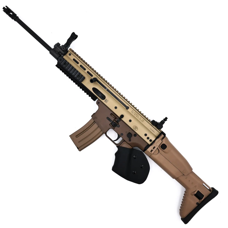 FN Scar 16S NRCH | Rifle | 16” Barrel | 5.56 NATO / .223 REM | 10/30 Rounds | CA Compliant | FDE | 98501-2