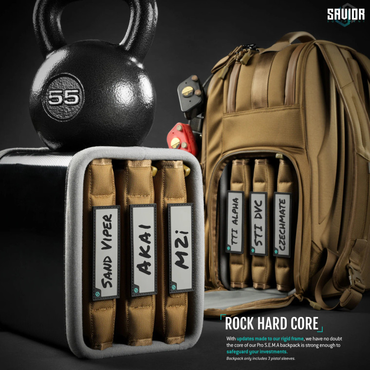 Savior Equipment Pro S.E.M.A Competition Backpack | RAL 8000 | TAN