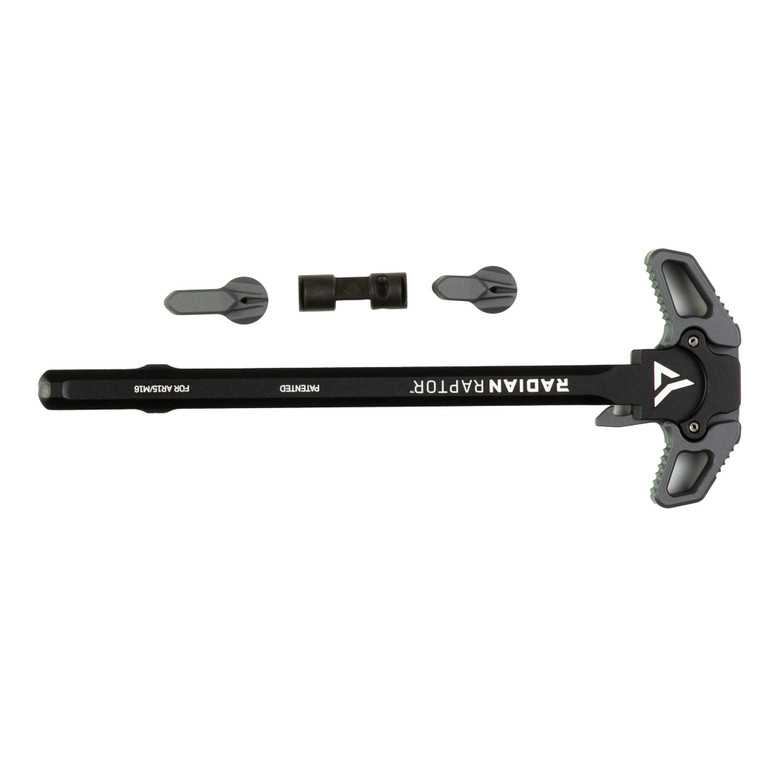 Radian Weapons Raptor/Talon Kit | Parts Kit | Includes Charging Handle & Safety Selector | AR-15 | Gray | R0299