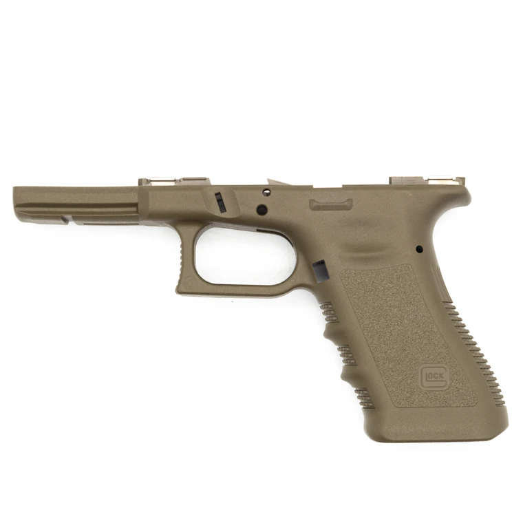 Glock OEM Stripped Frame | Glock 17 / 22 / 34 | Gen 3 | OD Green