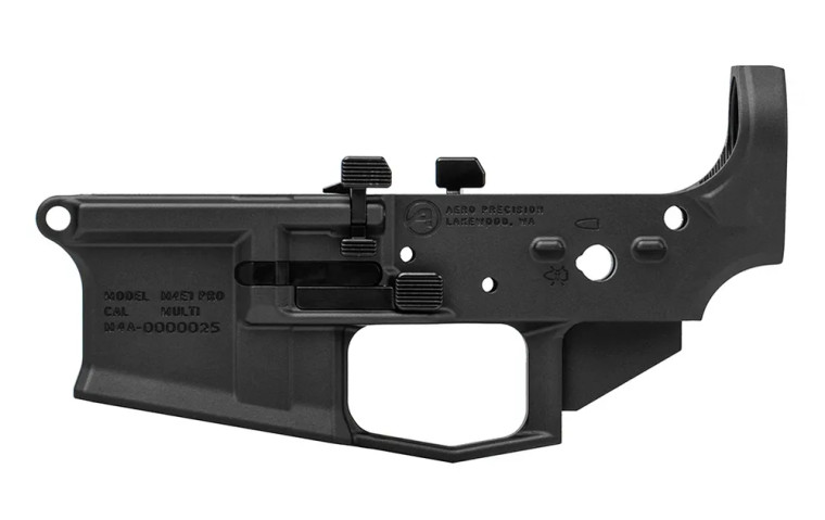 Aero Precision M4E1 Pro Lower | Lower Receiver | AR-15 | Black | APAR600033C