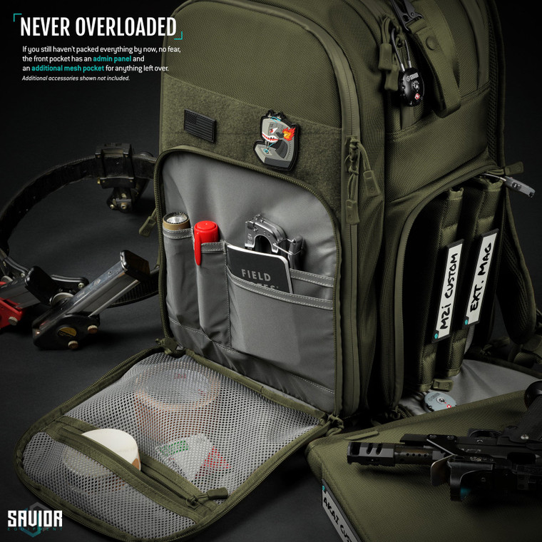 Savior Equipment Pro S.E.M.A Competition Backpack | OD Green | SAV