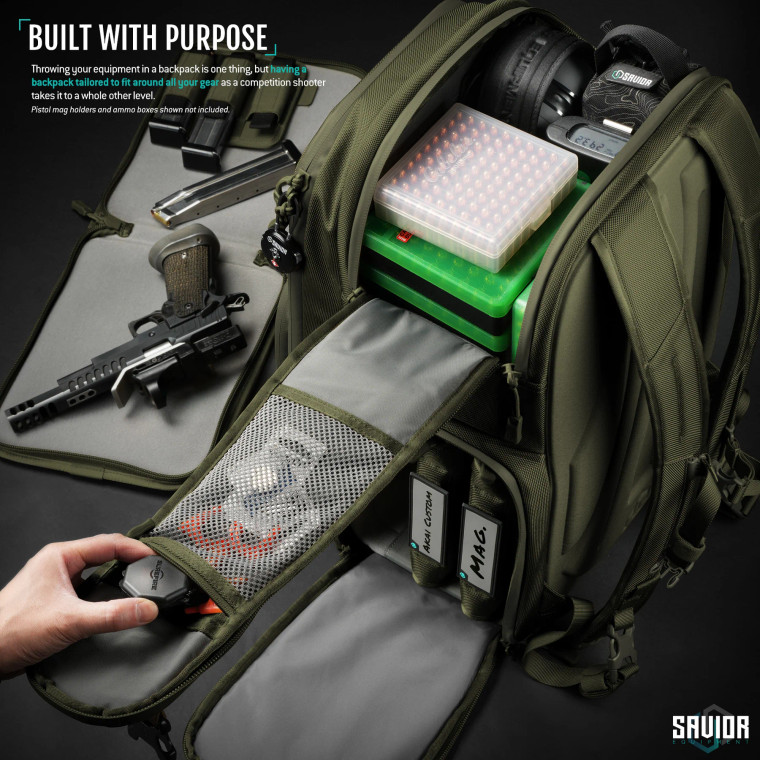 Savior Equipment Pro S.E.M.A Competition Backpack | OD Green | SAV