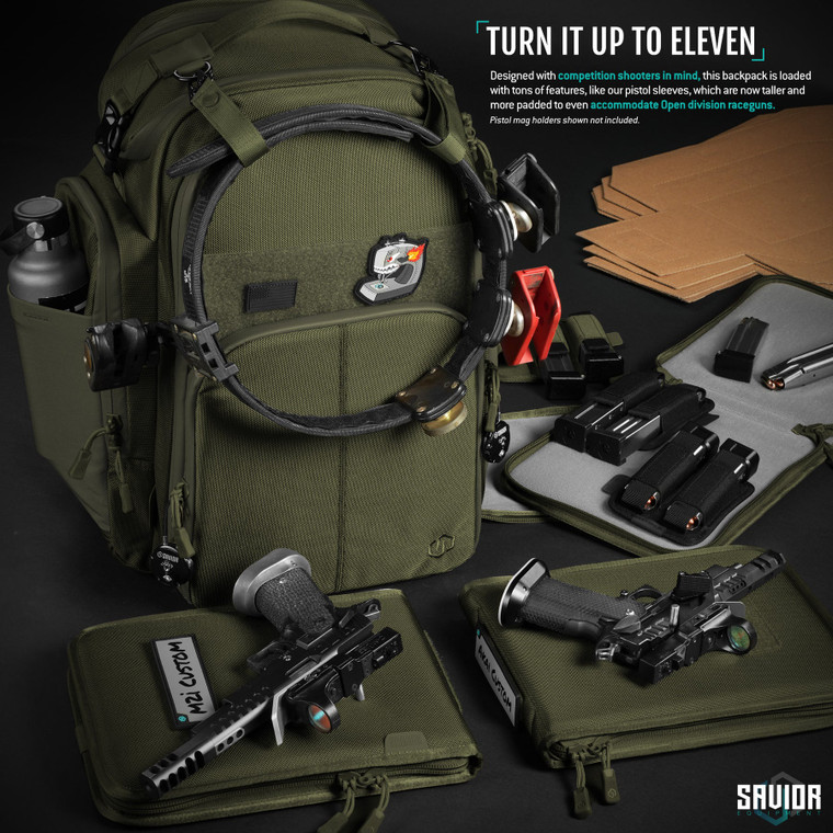Savior Equipment Pro S.E.M.A Competition Backpack | OD Green | SAV