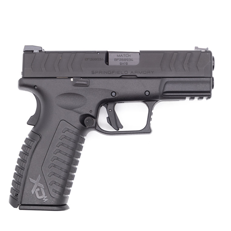 Springfield XD-M ELITE Compact | Handgun | Optics Ready | 3.8” Barrel | 10 Rounds | 9mm | California Compliant | Black | XDME9389BOSPCA