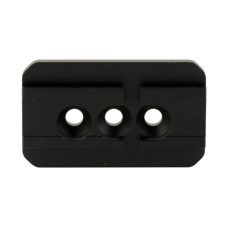Unity Tactical FAST | Offset Optic Mounting Plate | 2.05" Optical Height | Compatible with UNITY LPVO Mount and Adapter | ACRO Footprint | Anodized Finish | Black | FST-SOPA