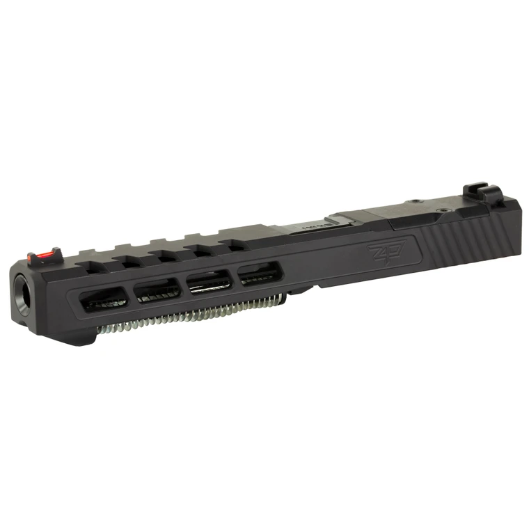 Zaffiri Precision ZPS.2 | Optics Ready Complete Slide | RMR Footprint | Lightening Cuts | Black Nitride Barrel | HD Fiber Sights | Armor Black | For Glock 34 Gen 3 | ZPS.2.34.BLK.CU