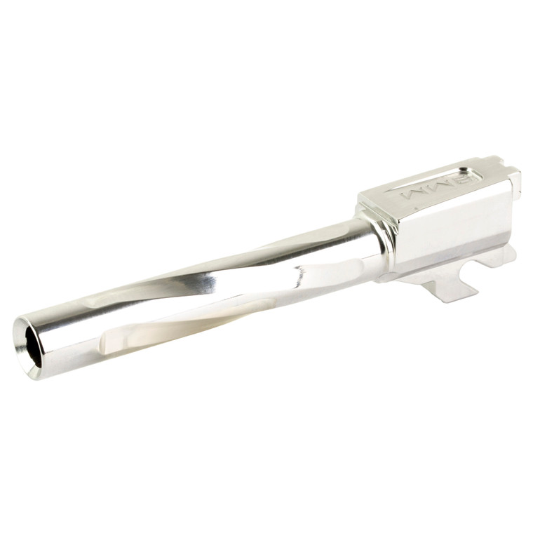 Zaffiri Precision Pistol Barrel | 9MM | Stainless Finish | Silver | Fits Sig P320 Full Size | ZP.320FBSS