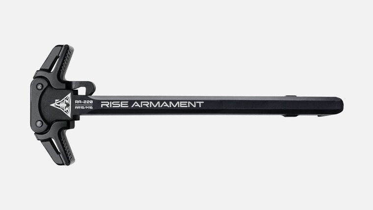 Rise Armament Ambidextrous Charging Handle | Upper Parts | AR-15 | Black | RA-220-BLK