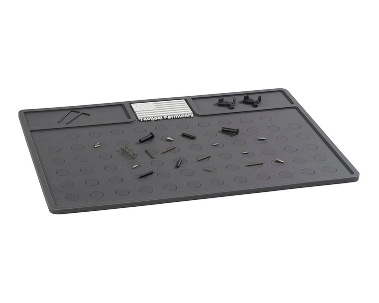 Tactical Formulary MagMat | Tools | 12x18 | Magnetized Bench Mat | Gray