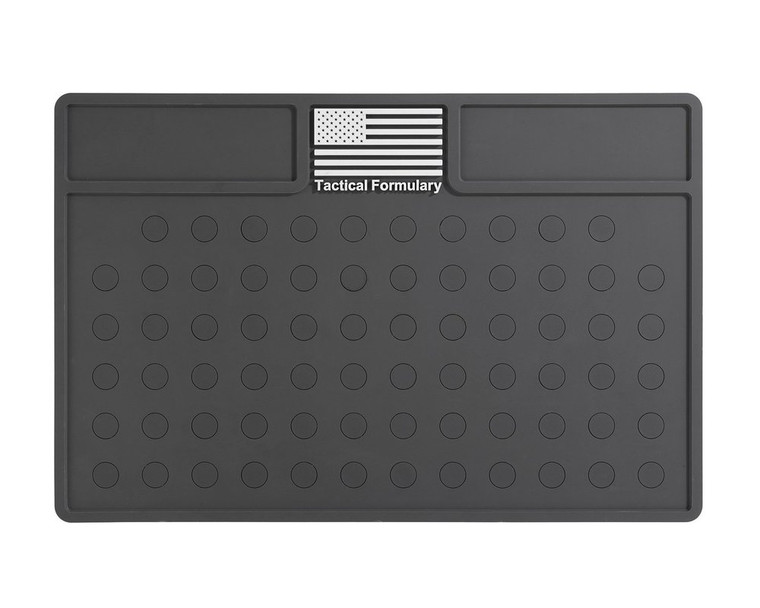 Tactical Formulary MagMat | Tools | 12x18 | Magnetized Bench Mat | Gray