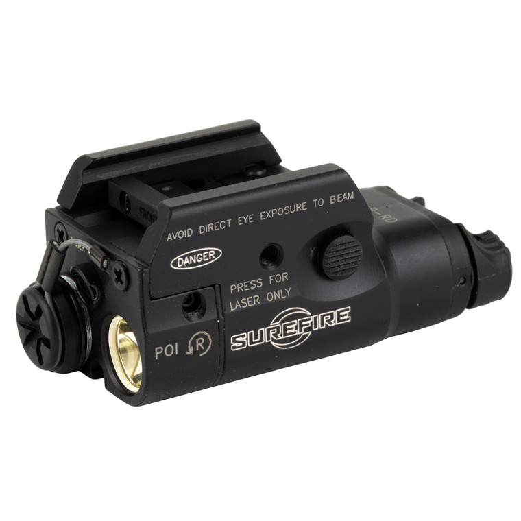 Surefire XC2-B-RD | Weaponlight | Fits Pistol and Picatinny Rails | 300 Lumen | Red Laser | Matte Finish | Black | XC2-B-RD Surefire XC2-B-RD | Weaponlight | Fits Pistol and Picatinny Rails | 300 Lumen | Red Laser | Matte Finish | Black | XC2-B-RD