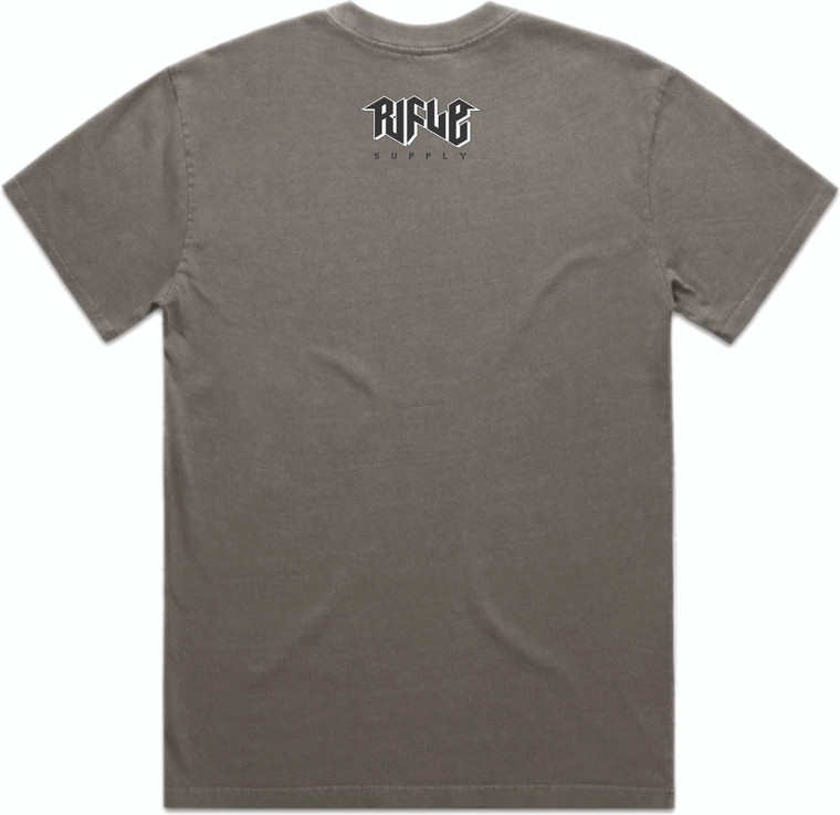 Rifle Supply Logo T-Shirt | Apparel | Faded Grey