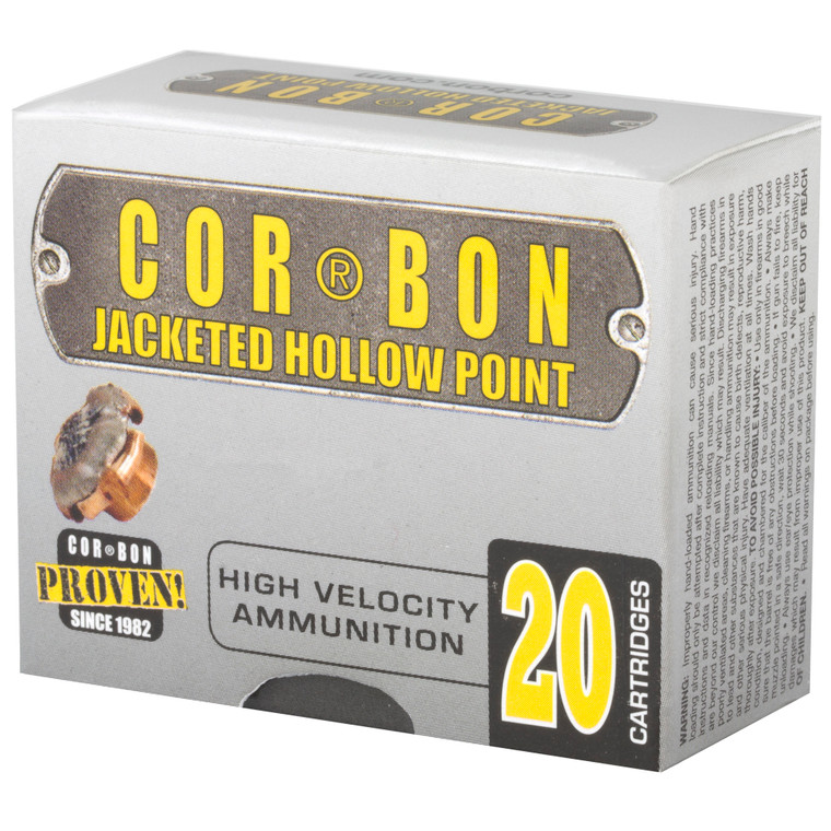 Corbon 9mm Self Defense | Ammo | Box Of 20 | 9mm 125Gr | Grey | 9125 | 9a