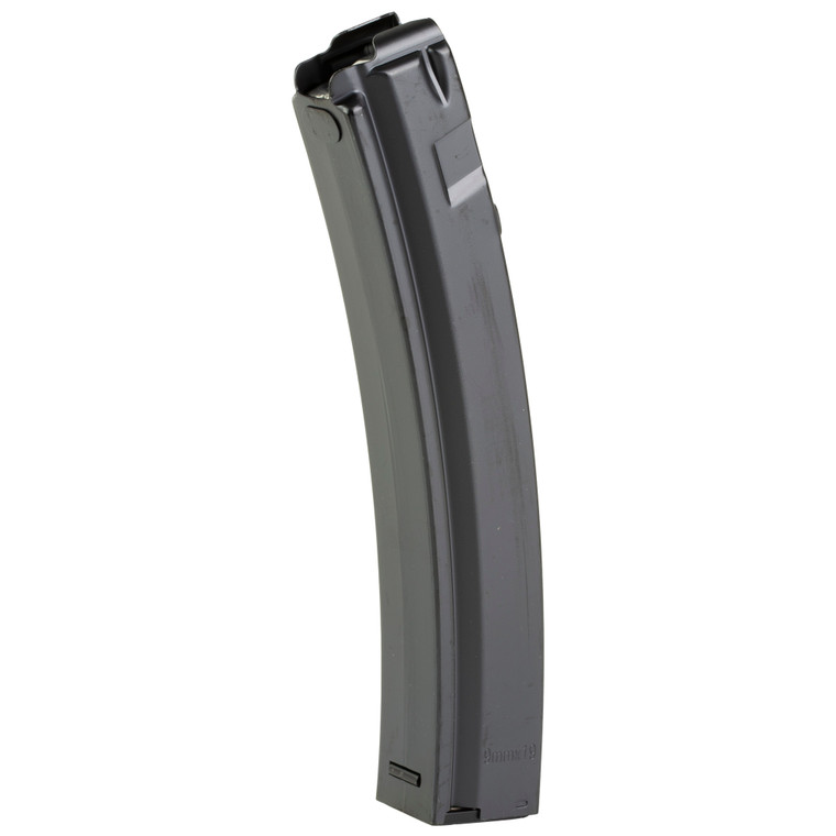 KCI USA MP5 30 Round Steel Magazine | Magazines | 9mm | 30 Rounds | Fits Heckler & Koch MP5 | Black | KCI-MZ019