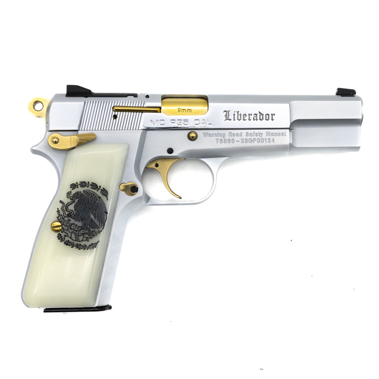 EAA Girsan MCP35 Liberador | Handgun | 5” Barrel | 9mm | 10 Rounds | Silver | 390458