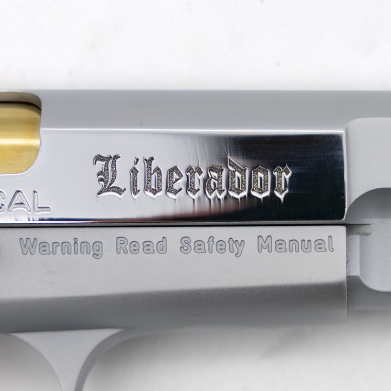 EAA Girsan MCP35 Liberador | Handgun | 5” Barrel | 9mm | 10 Rounds | Silver | 390458