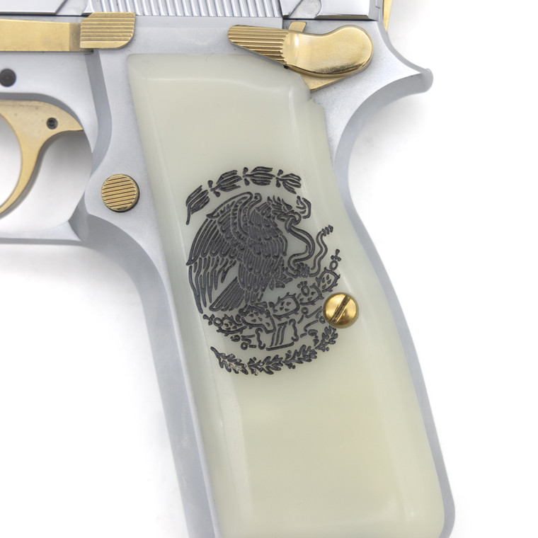 EAA Girsan MCP35 Liberador | Handgun | 5” Barrel | 9mm | 10 Rounds | Silver | 390458