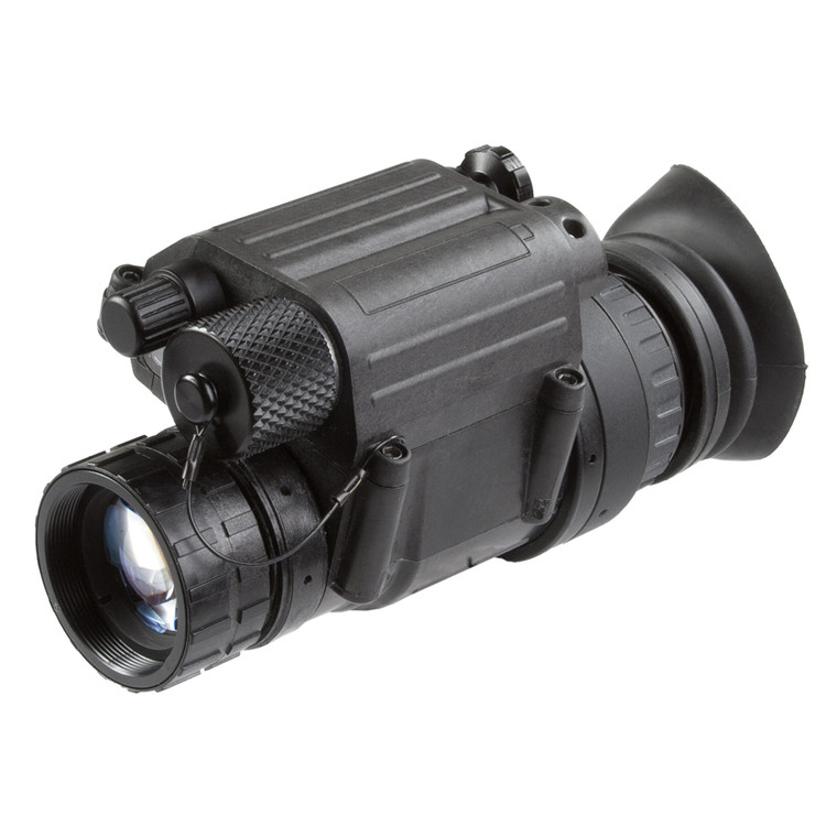 AGM Global Vision PVS-14 NL2 | Night Vision Monocular | 1X Magnification | Gen 2+ | P43 Green Phosphor IIT | Black | 11P14122483021