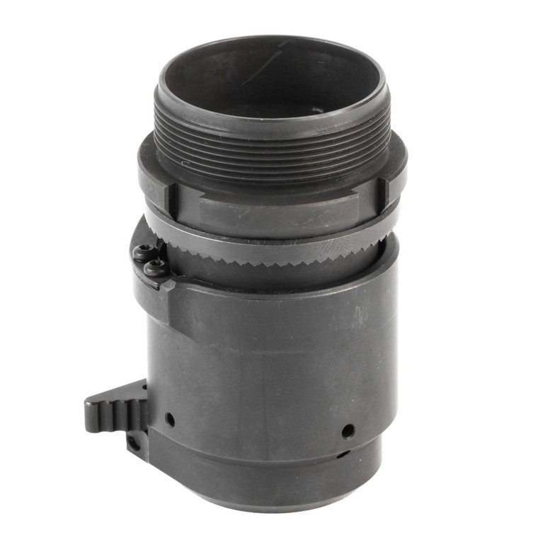 B&T USA A2/NATO HUB | Suppressor Adapter | Threaded 1.375x24 | 556NATO/762NATO | Fits A2 Flash Hider | Cerakote Finish | Black | SD-ADPA2HUB